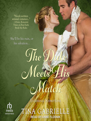 cover image of The Duke Meets His Match
